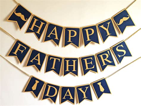 Happy Fathers Day Banner Printable